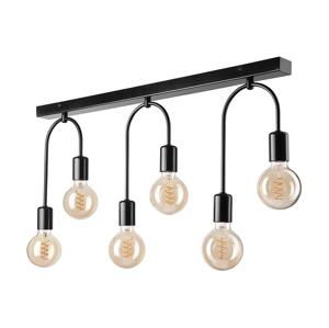 Stropní svítidlo JANO 6xE27/15W/230V černá