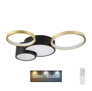 Stmívatelné stropní svítidlo ALIZEE LED/30W/230V 3000-6500K černá/zlatá