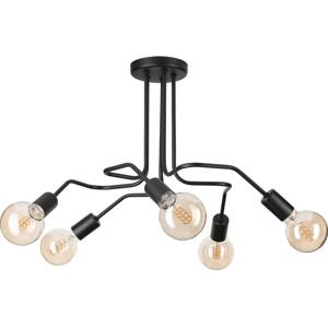 Přisazený lustr MATYLDA 5xE27/60W/230V černá