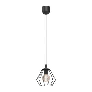 Lustr na lanku LETI 1xE27/15W/230V černá