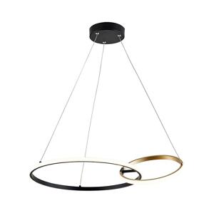 Rabalux Rabalux 72296 - LED Lustr na lanku EMILION LED/36W/230V černá/zlatá