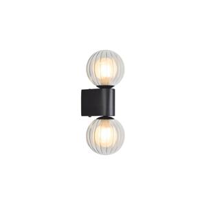 Rabalux Rabalux 75022 - Nástěnné svítidlo COLZAR 2xG9/3,5W/230V IP44 černá
