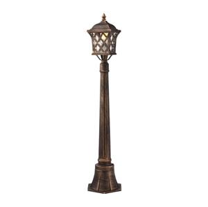 Redo Redo 9961 - Venkovní lampa BREMEN 1xE27/42W/230V IP23 zlatá/patina