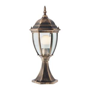 Redo Redo 9606 - Venkovní lampa SEVILLA 1xE27/42W/230V IP44 zlatá/patina