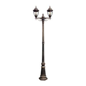 Redo Redo 9609 - Venkovní lampa SEVILLA 2xE27/42W/230V IP44 zlatá/patina