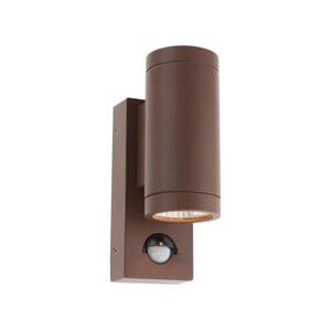 Redo Redo 9455-LED Venkovní nástěnné svítidlo se senz. VINCE 2xLED/3W/230V IP54 hnědá