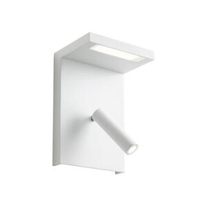 Redo Redo 01-1499 - LED Nástěnné bodové svítidlo AGOS LED/6W/230V + LED/3,2W USB bílá