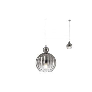 Redo Redo 01-2063 - Lustr na lanku PLUMEN 1x/E14/40W/230V pr. 15 cm šedá