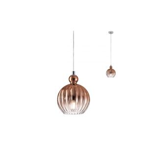 Redo Redo 01-2064 - Lustr na lanku PLUMEN 1xE14/40W/230V pr. 15 cm měď