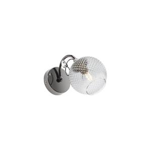 Redo Redo 02-969 - Nástěnná lampa ASPERA 1xE14/28W/230V černá