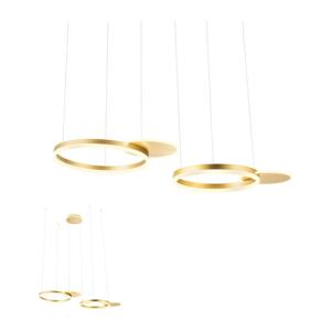 Redo Redo 01-2606 - LED Stmívatelný lustr na lanku SIGUA LED/99W/230V 3000K zlatá