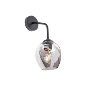 Redo Redo 01-2618 - Nástěnná lampa PIERCE 1xE27/42W/230V černá