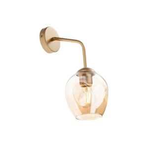 Redo Redo 01-2617 - Nástěnná lampa PIERCE 1xE27/42W/230V zlatá