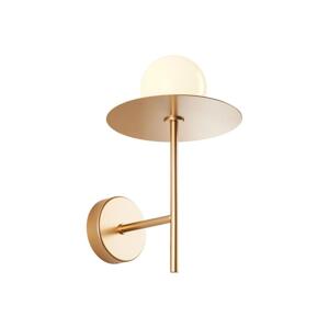 Redo Redo 01-2725 - Nástěnná lampa PLATO 1xG9/10W/230V zlatá