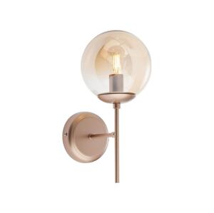 Redo Redo 01-2942 - Nástěnná lampa MUNDI 1xE14/28W/230V měď