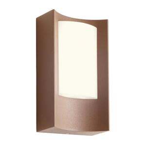 Redo Redo 90484 - LED Venkovní nástěnné svítidlo WARP LED/8W/230V 3000K IP44 hnědá