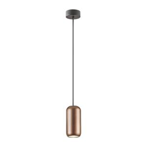 Redo Redo 01-3476 - Lustr na lanku BOOM 1xGU10/10W/230V pr. 7,6 cm hnědá