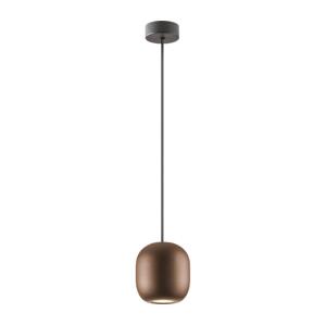 Redo Redo 01-3479 - Lustr na lanku BOOM 1xGU10/10W/230V pr. 12 cm hnědá