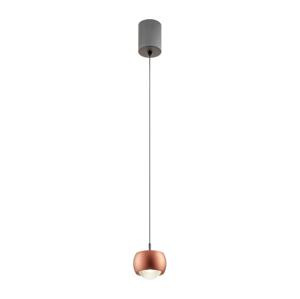 Redo Redo 01-3548 - LED Lustr na lanku AVES LED/12W/230V CRI 90 měď