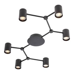 Redo Redo 01-4048 - Bodové svítidlo WEBB 6xGU10/10W/230V černá