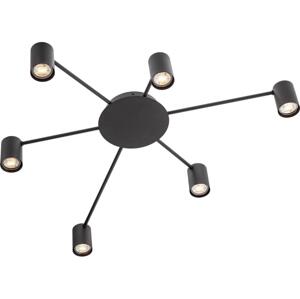Redo Redo 01-4052 - Bodové svítidlo NOA 6xGU10/10W/230V černá