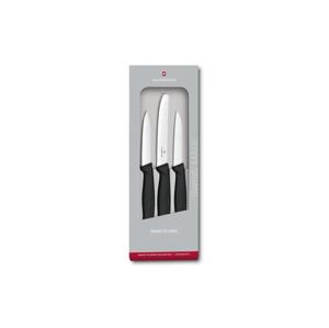 Victorinox Victorinox - Sada kuchyňských nožů na zeleninu 3 ks černá