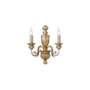 Ideal Lux Ideal Lux - Nástěnná lampa FIRENZE 2xE14/40W/230V zlatá