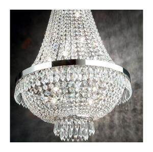 Ideal Lux Ideal Lux - LED Křišťálový lustr na řetězu CAESAR 6xG9/3W/230V pr. 38 cm chrom