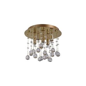 Ideal Lux Ideal Lux - LED Kř. stropní svítidlo MOONLIGHT 5xG9/3W/230V pr. 26 cm zlatá