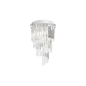 Ideal Lux Ideal Lux-Křišťálový přisazený lustr CARLTON 8xE14/40W/230V pr.40cm lesklý chrom