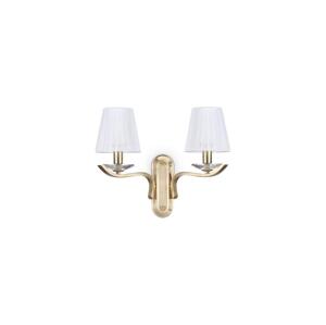 Ideal Lux Ideal Lux - Nástěnná lampa PEGASO 2xE14/28W/230V zlatá