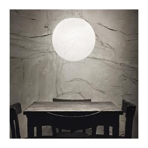 Ideal Lux Ideal Lux - Lustr na lanku CARTA 1xE27/25W/230V pr. 30 cm bílá