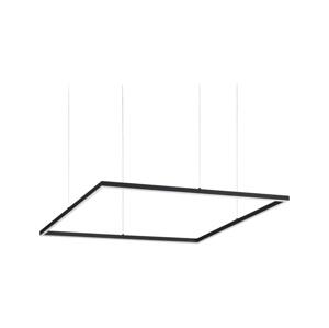 Ideal Lux Ideal Lux - LED Lustr na lanku ORACLE SLIM LED/53W/230V 3000K pr. 90x90 cm černá