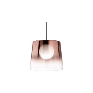 Ideal Lux Ideal Lux - LED Lustr na lanku FADE 1xG9/3W/230V pr. 27,3 cm měď/kouřová