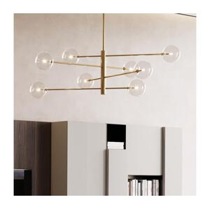 Ideal Lux Ideal Lux - LED Lustr na tyči EQUINOXE 8xG4/2W/230V pr. 128 cm mosaz/čirá