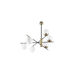 Ideal Lux Ideal Lux - Lustr na tyči GOURMET 6xE14/28W/230V pr. 100 cm zlatá
