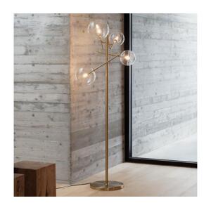 Ideal Lux Ideal Lux - LED Stojací lampa EQUINOXE 4xG4/2W/230V mosaz/čirá