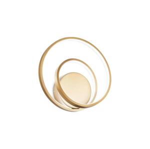 Ideal Lux Ideal Lux - LED Stmívatelné nástěnné svítidlo OZ LED/28W/230V CRI 90 zlatá