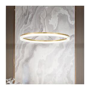 Ideal Lux Ideal Lux - LED Lustr na lanku CROWN LED/42W/230V 3000K pr. 80 cm CRI 90 mosaz