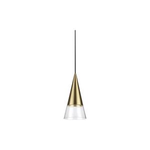 Ideal Lux Ideal Lux - LED Lustr na lanku CONO 1xGU10/7W/230V pr. 15 cm mosaz