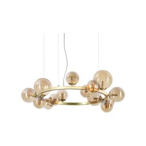 Ideal Lux Ideal Lux - LED Lustr na lanku PERLAGE 14xG9/3W/230V pr. 85 cm zlatá/kouřová