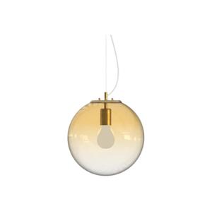 Ideal Lux Ideal Lux - Lustr na lanku MAPA 1xE27/42W/230V pr. 30 cm zlatá/kouřová