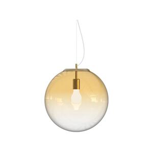 Ideal Lux Ideal Lux - Lustr na lanku MAPA 1xE27/42W/230V pr. 40 cm zlatá/kouřová