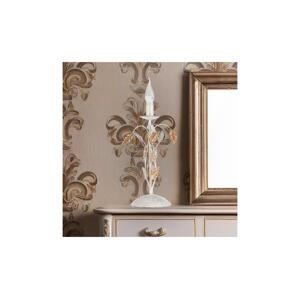 ONLI ONLI - Stolní lampa COLLANA 1xE14/6W/230V 40 cm bílá