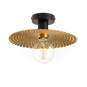 ONLI ONLI - Stropní svítidlo GOLDEN 1xE27/22W/230V pr. 28 cm zlatá/černá