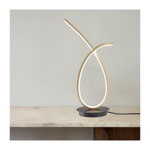 ONLI ONLI - LED Stolní lampa SIGN LED/12W/230V 4000K 43 cm zlatá