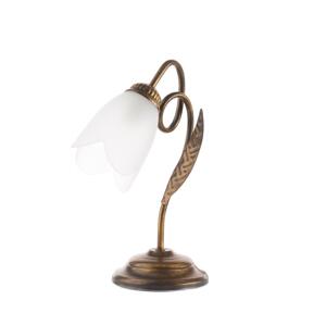 ONLI ONLI - Stolní lampa DOPPIO GIRO 1xE14/6W/230V bronzová