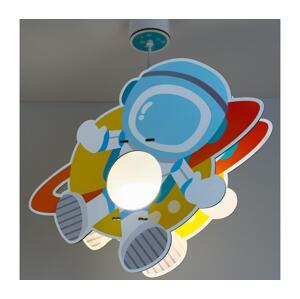 Dalber Dalber 41347 - Dětský lustr ASTRONAUT 1xE27/15W/230V