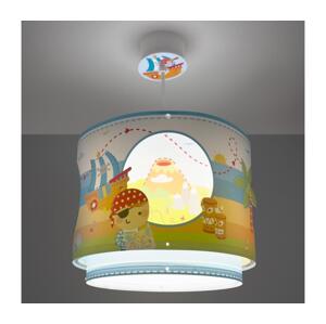 Dalber Dalber 60652 - Dětský lustr PIRATE ISLAND 1xE27/15W/230V