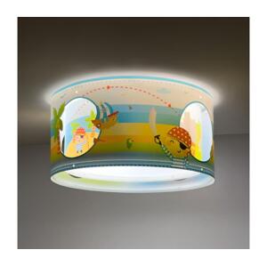 Dalber Dalber 60656 - Dětské stropní svítidlo PIRATE ISLAND 2xE27/15W/230V